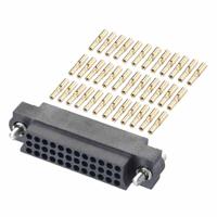 m83-lfc1f2n54-0000-000 HARWIN M83 Series Straight PCB Socket, 54-Contact, 3-Row, 2mm Pitch, Crimp Termination