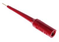3561-2 Fluke Red, Male Test Connector Adapter With Brass contacts and Gold Plated