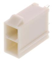 39-28-8020 Molex Mini-Fit Jr Series Straight Through Hole PCB Header, 2 Contact(s), 4.2 mm Pitch, 2 Row, Shrouded