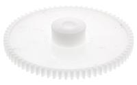 521-7427 RS PRO POM 70 Teeth Spur Gear, 0.8 Module, 6mm Bore Diam, 56mm Pitch Diam, 15.5mm Hub Diam