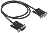 mxt1001mbk StarTech.com Male 9 Pin D-sub to Female 9 Pin D-sub Serial Cable, 1m PVC
