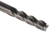 s90430 Dormer End Mill, 3mm Cutter, Solid Carbide, 3 mm Shank, 12mm Cut Length