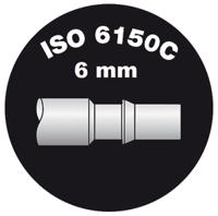 csi-061806cp PREVOST Composite Body Safety Quick Connect Coupling, 6mm Hose Barb