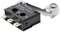 d2jw-01k21 Omron Roller Lever Micro Switch, Solder Terminal, 100 mA @ 30 V dc, SPDT, IP67