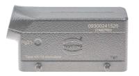 09300241520 HARTING Han B Heavy Duty Power Connector Hood, Side Entry