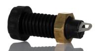 191-7883 RS PRO Black/Red Female Banana Socket, 4 mm Connector, 10A, 30 V ac, 60V dc, Nickel Plating