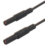 934071100 Hirschmann Test & Measurement, 32A, 1000V ac/dc, Black, 250mm Lead Length