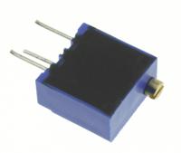 m64y503kb40 Vishay 64Y Series 19 (Electrical), 22 (Mechanical)-Turn Through Hole Trimmer Resistor with Pin Terminations, 50kΩ ±10%