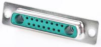 fm17w2s-k121-1731070066 FCT from Molex FM 17 Way Panel Mount D-sub Connector Socket