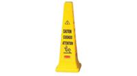 fg627600yel Rubbermaid Commercial Products Yellow 36 in PE Wet Floor Cone