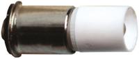 le-mf-24w JKL Components White LED Indicator Lamp, 24V dc, Midget Flange Base, 6mm Diameter