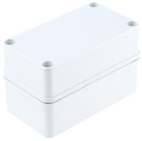 pc-c-85-g-enclosure Fibox Piccolo Series Grey Polycarbonate Enclosure, IP66, IP67, Grey Lid, 140 x 80 x 85mm