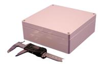 1554rgy Hammond 1554 Series Grey ABS Enclosure, IP66, Grey Lid, 160 x 160 x 60.5mm