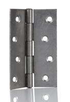 436-5064 RS PRO Steel Butt Hinge, Screw Fixing, 100mm x 71mm x 1.75mm