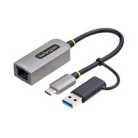 u2ga-usb-c-ethernet StarTech.com Port USB Ethernet Adapter USB 3.2 USB 3.2 Type-C to RJ45 100Mbit/s Network Speed
