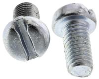 546-6304 RS PRO Slot M5  Cheese Head Steel Machine Screws DIN 84 x 10.0mm
