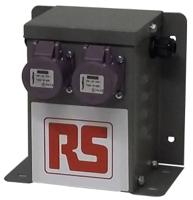 123-7378 RS PRO 200 VA Intermittent 5 Mins on 15 Mins off Site Transformer, 230V ac Primary, 24V Secondary