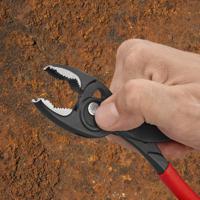 82-02-200 Knipex Twingrip Water Pump Pliers, 200 mm Overall, Straight Tip