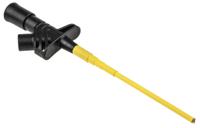 972306100 Hirschmann Test & Measurement Black Grabber Clip with Pincers, 4A, 1kV, 4mm Socket