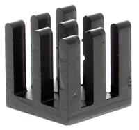 ick-bga-10x10x10 Fischer Elektronik Heatsink, Universal Square Alu, 28.5K/W, 10 x 10 x 10mm, Conductive Foil