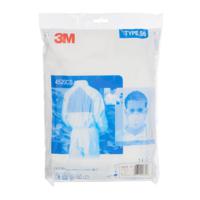 7100052199 3M Green, White Coverall, XXL