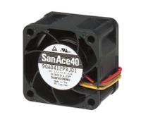 9ga0412p3j01 Sanyo Denki San Ace 9GA Series Axial Fan, 12 V dc, DC Operation, 33m³/h, 5.88W, 490mA Max, 40 x 40 x 28mm