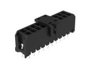 g88mp201028creu Amphenol Communications Solutions G88MP201028 Series Vertical Board Mount PCB Socket, 20-Contact, 2-Row, 3mm Pitch,