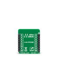 mikroe-4924 MikroElektronika Barometer 5 Click Barometric Pressure Sensor Add On Board for MS5637-02BA03 mikroBUS Socket