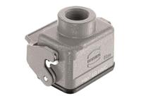 19302061750 HARTING Han HMC Heavy Duty Power Connector Hood, M20 x 1.5 Thread, Top Entry Han B HMC Range