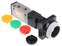 evzm550-f01-33 SMC Push Button 5/2 Pneumatic Manual Control Valve VZM500 Series, G 1/8, 1/8in, III B