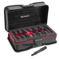 sxej7mgrppb Facom 7 piece Steel Screw Extractor Set