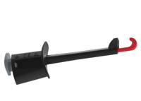 6001-ieciv-n Electro PJP Black Hook Clip, 20A, 1kV, 4mm Socket