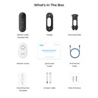 vdp5m-uk Reolink VDP5M Door Entry including Smart Home Door Bell