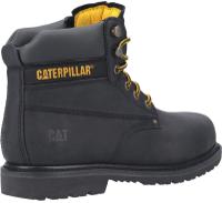 p724621 CAT P724621 Black Steel Toe Capped Unisex Safety Boots, UK 10, EU 44