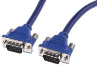 665-9563 RS PRO Male VGA to Male VGA Cable, 10m Blue