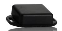 1551qflbk Hammond 1551 Series Black ABS Enclosure, IP54, Flanged, Black Lid, 40 x 40 x 15mm