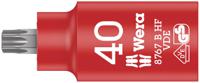 05004924001 Wera 3/8 in Drive Insulated Bit Socket, Torx Bit, T40, 55 mm, 55 mm Overall Length