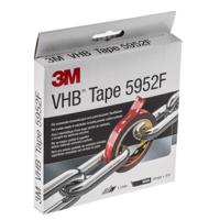 3m-5952-19mm-x-3m 3M 5952F, VHB™ Black Foam Tape, 19.0mm x 3.0m, 1.10mm Thick