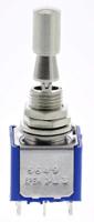 5649a3v APEM Toggle Switch, Panel Mount, On-Off-On, DPDT, Solder Terminal