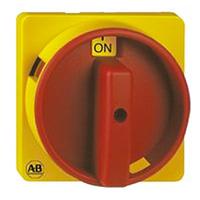194l-he8n-175 Allen Bradley Red/Yellow Rotary Handle
