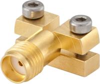 32k243-40ml5 Rosenberger, Jack PCB Mount SMA Connector, 50Ω, Solder Termination, Straight Body