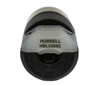 hbl5269c Hubbell USA Mains Connector, 15A Black, Cable Mount Nylon Screw, 125 V