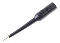 4691-0 Fluke Black, Male Test Connector Adapter With Brass contacts and Gold Plated