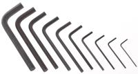 82hju10 Facom 10 piece L Shape Metric Hex Key Set, 1/16 - 5/64 - 3/32 - 1/8 - 3/32 - 3/16 - 7/32 - 1/4 - 5/16 - 3/8