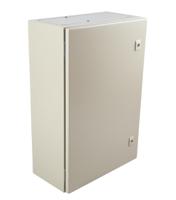 775-5338 RS PRO Steel Wall Box, IP66, 600 mm x 400 mm x 210mm