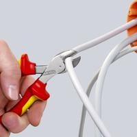 73-06-160-t Knipex X-Cut® VDE/1000V Insulated High Leverage Diagonal Cutter