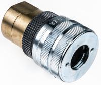 1461el-12 Parker Aluminium Female Pneumatic Quick Connect Coupling, G 1/2 Female Threaded