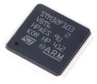 stm32f103vbt6 STMicroelectronics STM32F103VBT6, 32 bit ARM Cortex M3, STM32F103VB Microcontroller, 72 MHz, 128kB FLASH, 100-Pin LQFP