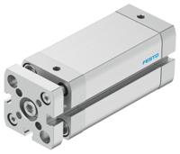 adngf-25-50-p-a Festo Pneumatic Compact Cylinder - 554236 25 mm Bore, 50 mm ISO 21287 Series, Double Acting Acting