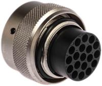 ut061619ph Souriau Sunbank by Eaton, UTO 19 Way Cable Mount MIL Spec Circular Connector Plug, Pin Contacts,Shell Size 16, Bayonet